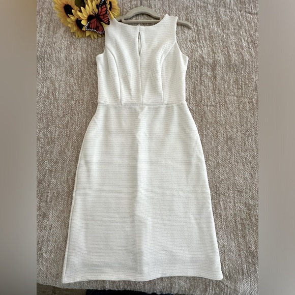 White House Black Market Dresses & Skirts - WHBM Never Worn Perfect White Lined Dress for the Summer. Zero flaws 🦋